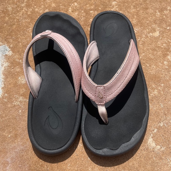 Olukai "Ohana" women's flip flop sandal thong (Size: 7/Pink) - Picture 3 of 7